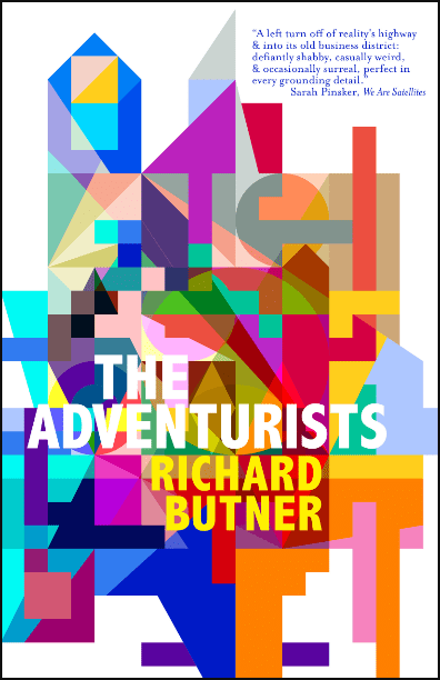 Cover art of The Adventurists, a collection of stories by Richard Butner